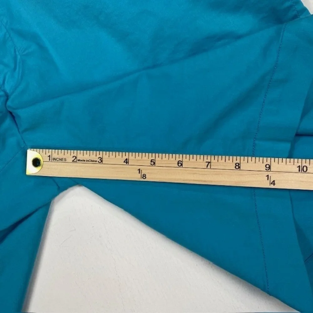 RLX Ralph Lauren Mens Golf Shorts 36 Turquoise Blue Cotton‎ Blend Flat Front RLX